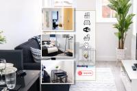 Fully Furnished 1 BR Flat by City Luxury Apartments for Relocation Business Leicester - B&B Leicester