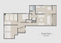Apartment mit 3 Schlafzimmern - obere Etage