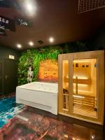 Pirate Mood - Jacuzzi - Sauna - Jeux d'arcade - Billard - Nintendo - TV XXL - Ferienwohnung Courcelles