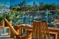 SZAFIROWE APARTAMENTY Z WIDOKIEM NA MORZE 4 kryty basen i sauna RESORT HEVENIA - B&B Pogorzelica