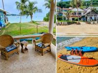 Beach Front Sand Castle - kid friendly right on the perfect beach - B&B Ban Ao Makham