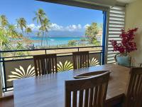 L'Instant Bleu Caraïbes- SUPERBE VUE MER- ACCES PLAGE DIRECT - PISCINE - Ferienwohnung Le Gosier