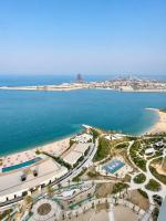 Luxury Sea view 2BR - Infinity Pool -Beach - Lusail - B&B Lusail