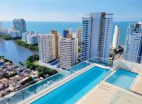 Cozy 2 bedroom apartment in Aqualina building Torices Cartagena - B&B Cartagena de Indias