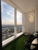 Apartment mit 2 Schlafzimmern und Stadtblick