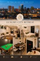 Luxury 1 bedroom apartment- Amazing city skyline views- free parking- pool table- city centre - Chambres d'hôtes Birmingham