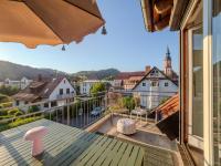 Stylische Loft-Maisonette mit Galerie und Burgblick für 6 Gäste - Chambres d'hôtes Waldkirch