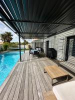 Villa familiale avec piscine privée - 8 pers - La Rochelle Île de Ré - Chambres d'hôtes Périgny