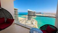 Luxury Sea and lagoon View Studio - New Alamein Tower - code 32 - Bed and Breakfast El Alamein