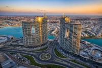 Luxury Sea and lagoon View Studio - New Alamein Tower - code 32 - Bed and Breakfast El Alamein
