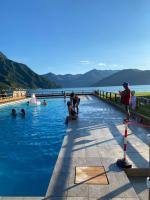 L4K3 Artist Centre- Free Pool, Balconies, 100 m Lake & Restaurants, Washing Machine, 70 m2 - Ferienwohnung Pisogne