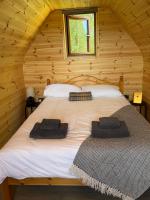 Hill View Glamping Hut - Bed and Breakfast Tregaron