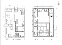 長安 guesthouse完全貸切一軒家 3LDK3 トイレ 2 浴室和室完備地下鉄徒歩 3 分 京橋経由心斎橋関空直通 - B&B Osaka