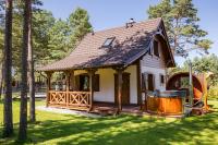 Domek wypoczynkowy Perkoz z sauną i jacuzzi - Oaza Spokoju - B&B Ocypel