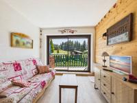 Appartement cosy aux pieds des pistes avec piscine et tennis, proche du centre des Gets - Chambres d'hôtes Les Gets