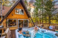 Timber A-Frame, Large Deck, Hot Tub, Fireplace - Bed and Breakfast Divide