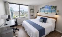 Brand New Waikiki 2BD 2BA Ocean City View, Tax included - Chambres d'hôtes Honolulu