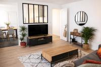Havre de paix lumineux et cosy au calme proche du centre avec TV et Wifi - Ferienwohnung La Rochelle
