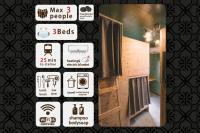 Habitación Triple Económica con baño compartido