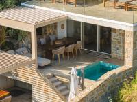 Gialova Hills - Luxury Villa with Private Pool, Sauna, Garden & Seaview - B&B Gialova