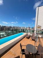 Flat Completo para 4 pessoas - 5 min Aeroporto Praia Shopping - B&B Recife