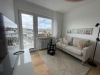Weitblick über den Dächern der Insel - Chambres d'hôtes Norderney