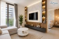 Sahab - Stunning 1BR with Terrace at the Bolivard - Ferienwohnung Schardscha