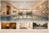 Breezery Retreat - 8 Min to Airport - Indoor Pool Sauna Wellness Billiards Sports Court - Bed and Breakfast Richmond