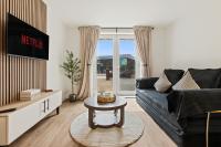 Stylish 2Bed Flat Leyland Near Worden Park - Bed and Breakfast Leyland
