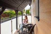Studio mit Balkon