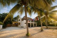 Habitación algodonero con alberca y club de playa - Chambres d'hôtes Telchac Puerto