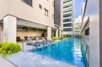 Apto em Cond. c/piscina 350m da Meia Praia IFT1505 - Ferienwohnung Itapema