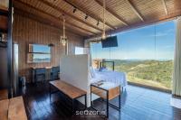 Cabana rústica com jacuzzi e vista incrível VST003 - Chambres d'hôtes São Paulo dos Pinhais