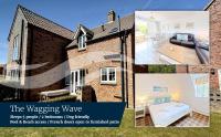 The Wagging Wave - Part of the The Bay Filey Holiday Village with pool, gym and direct beach access, pub, restaurant, tennis and meadows walks - Ferienwohnung Filey