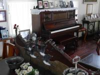 Studio mit Gartenblick