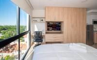 Cozy Modern Studio at Matrisa Pool and City Views - B&B Asunción
