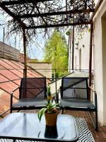 FERRO historisch und modern mit Balkon - Bed and Breakfast Günzburg