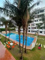 Appartement 2 chambres 1salon et balcon Vue sur piscine - B&B Oued Laou
