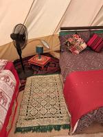 The Old Waterworks - Neptune 6m bell tent - Chambres d'hôtes Clare