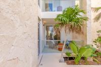 Chic Beachfront Condo Ocean View Rooftop Pools - B&B Akumal