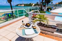 JF 318 Premium Stay - Flat Beach Natal - Ponta Negra - Pé na Areia - B&B Natal