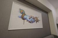Morpankh Kutir elegant Krishna peacock themed have - B&B Vrindāvan