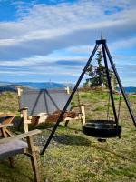 Unique new cabin by Hafjell & Skei with stunning view - Chambres d'hôtes Tretten