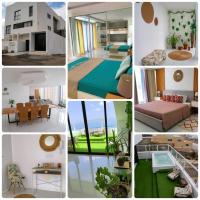 Luxury Penthouse with Private Pool, Ocean, City & Mountain view 6 Pers 2 BR - B&B Lazareto