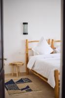 Doppel-/Zweibettzimmer mit Gartenblick