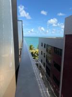 Alta Marine Flat 411 - Pé na areia com vista mar e piscina - B&B João Pessoa
