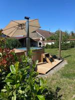 "Domaine de la Mance" - Grand gîte avec terrasse, jardin et bain nordique inclus - B&B Vitrey-sur-Mance