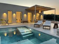 Brand new Villa with Panoramic Sea View and Private Infinity Pool - Bed and Breakfast Volímai