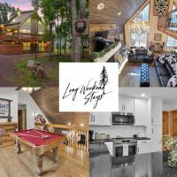 Mins to Jim Thorpe Hickory Run 6BR Chalet Hot Tub - B&B Albrightsville