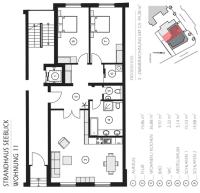Apartment 11 with little Garden and partial Seaview